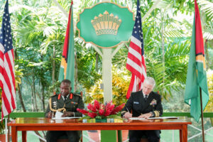 Alliance b/w US & Guyana over Cross-Servicing Agreement