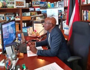 Citizens of Trinidad &Tobago calls PM Rowley 'Lion-Hearted'