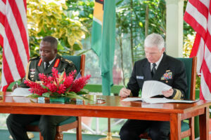 Alliance b/w US & Guyana over Cross-Servicing Agreement