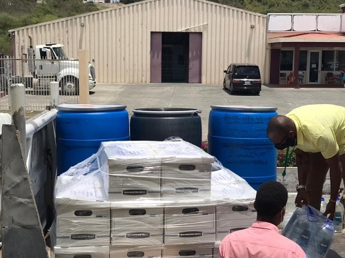 Second shipment from Antigua and Barbuda of relief items sent to St. Vincent