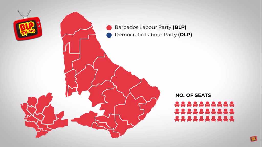 Barbados General Elections 2022: Landsliding win, Mia Mottley&#39;s BLP takes  over all the seats - Writeups 24