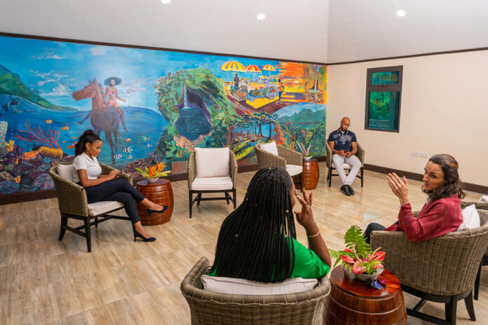 Tourism Ministry of Dominica outlines benefits on executive lounge at Douglas Charles Airport