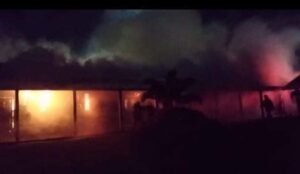 Joshua Obadiah Williams Primary School engulfs in flame