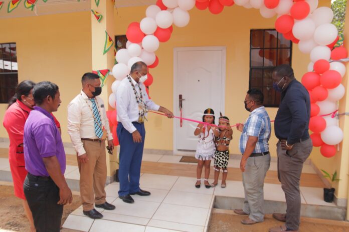 Guyana: Dr Frank Anthony commissions refurbished Nappi Health Post in Region Nine