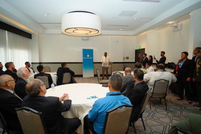 Guyana Prez Dr Ali, Barbados PM Mia Mottley meet business leaders across CARICOM