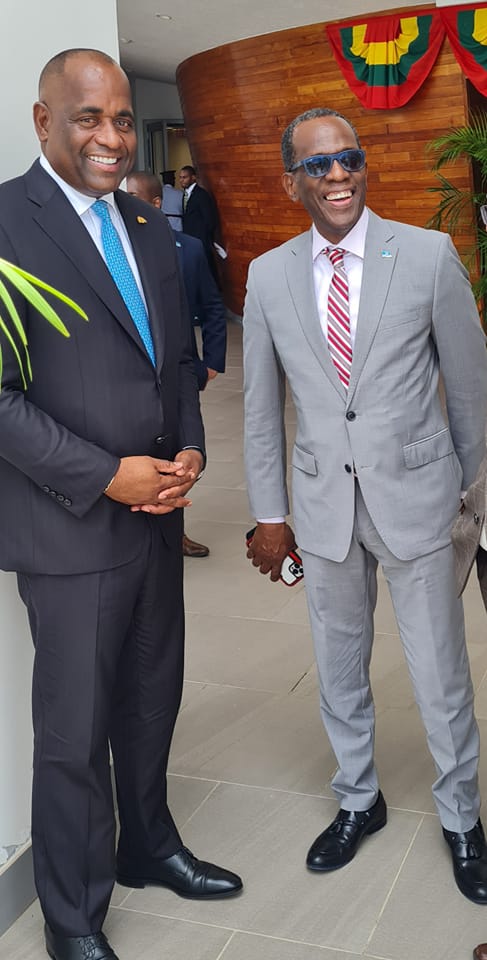 Saint Lucia PM Pierre congratulated Comrade PM Roosevelt Skerrit for winning elections 2022