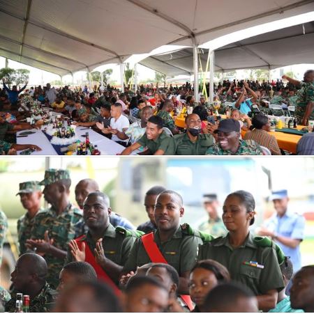 Guyana: Prez Ali addresses Region Three during luncheon at Leonora Resident