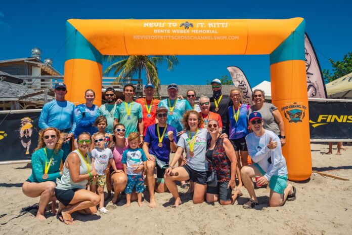 Nevis to St Kitts Cross Channel Swim celebrates 21 years as iconic open water event