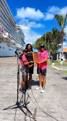 Saint Lucia welcomes inaugural call from Uber Soca Cruise at Port Castries, Image Courtesy: Facebook, Saint Lucia Tourism Authority