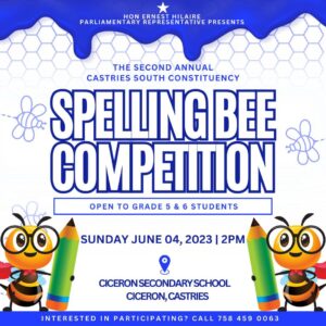 Saint Lucia: Ernest Hilaire invites to participate in Castries South Constituency Spelling Bee Competition