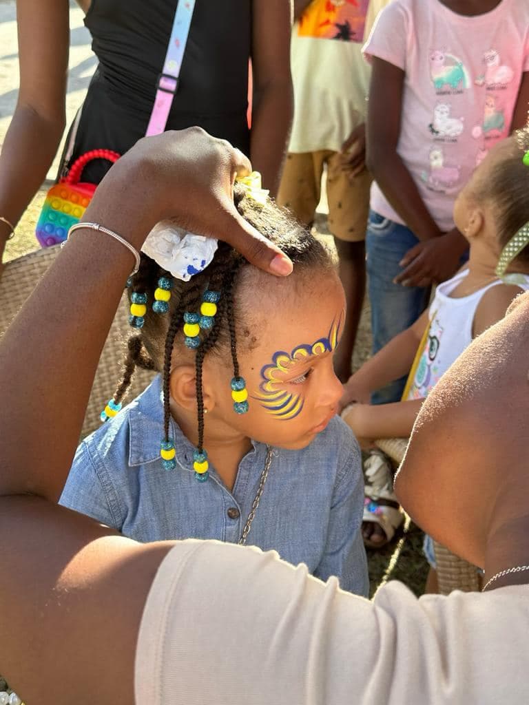 Glimpses of Children's Christmas Party. (Credits: Ernest Hilaire, Facebook)