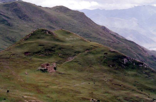 Sky Burial Site. (Credits: John Hill)