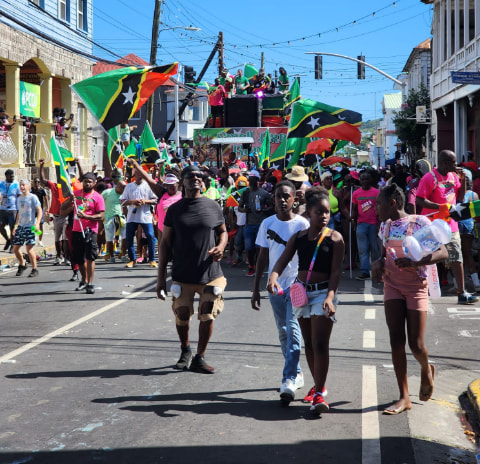 Christmas and Carnival parade. (Credits: Terrance Drew, Facebook)