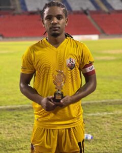 Duane Muckette became the Sportsmax Man of the Match. Picture Credits: Fb accounts