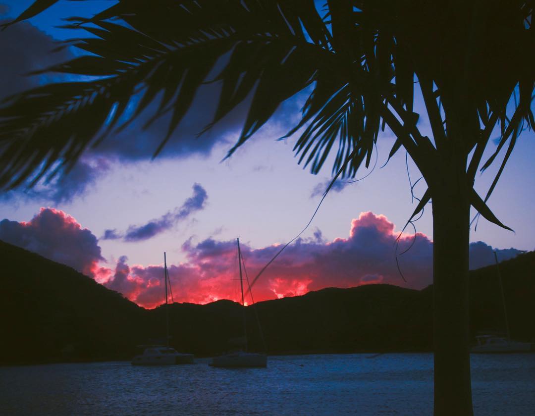 Sunset view from the Peter Island Resort. (Credits: RKD Productions, Facebook)