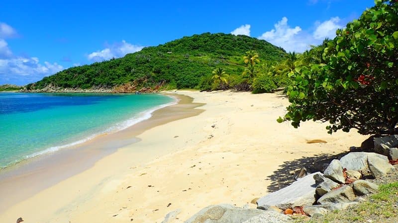 Little Dead Man's beach at Peter Island. (Credits: Michelle Leon Heyns, Facebook)