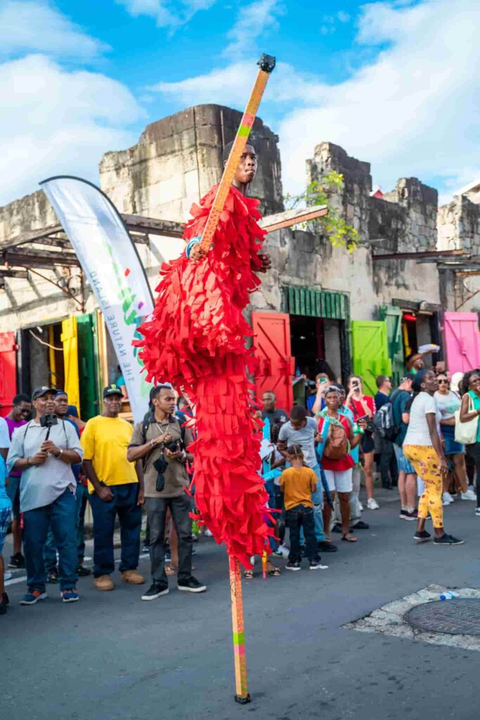 Dominica carnival: Mas Domnik. (Credits: Discover Dominica, Facebook)