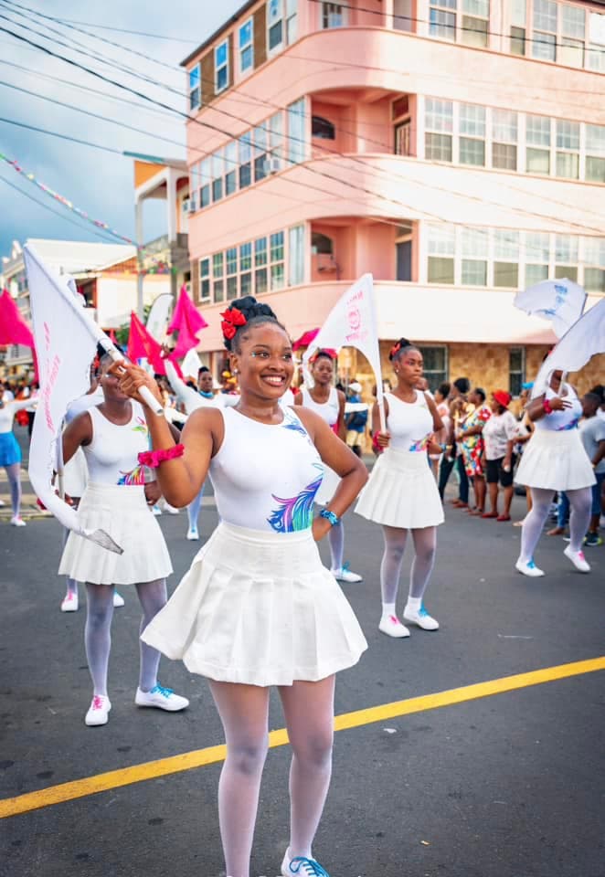 Parade during the opening ceremony of Mas Domnik. (Credits: Dominica Ministry of Tourism, Facebook)