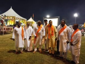 Glimpse from Ram Lalla's consecration, credits to India in Trinidad & Tobago Facebook Page