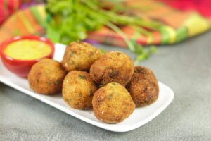 Breadfruit balls, traditional snack of Saint Lucia. Picture Credits: Fb accounts