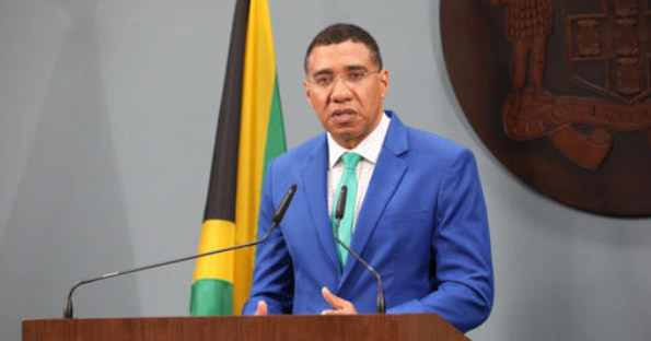 In Picture: Prime Minister of Jamaica, Andrew Holness. 