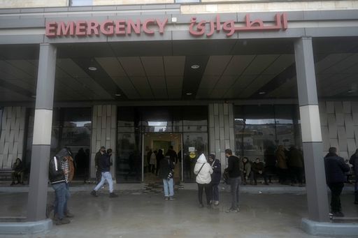 Ibn Sina Hospital following a deadly Israeli military raid in the West Bank town of Jenin. (Credits: Majdi Mohammed)