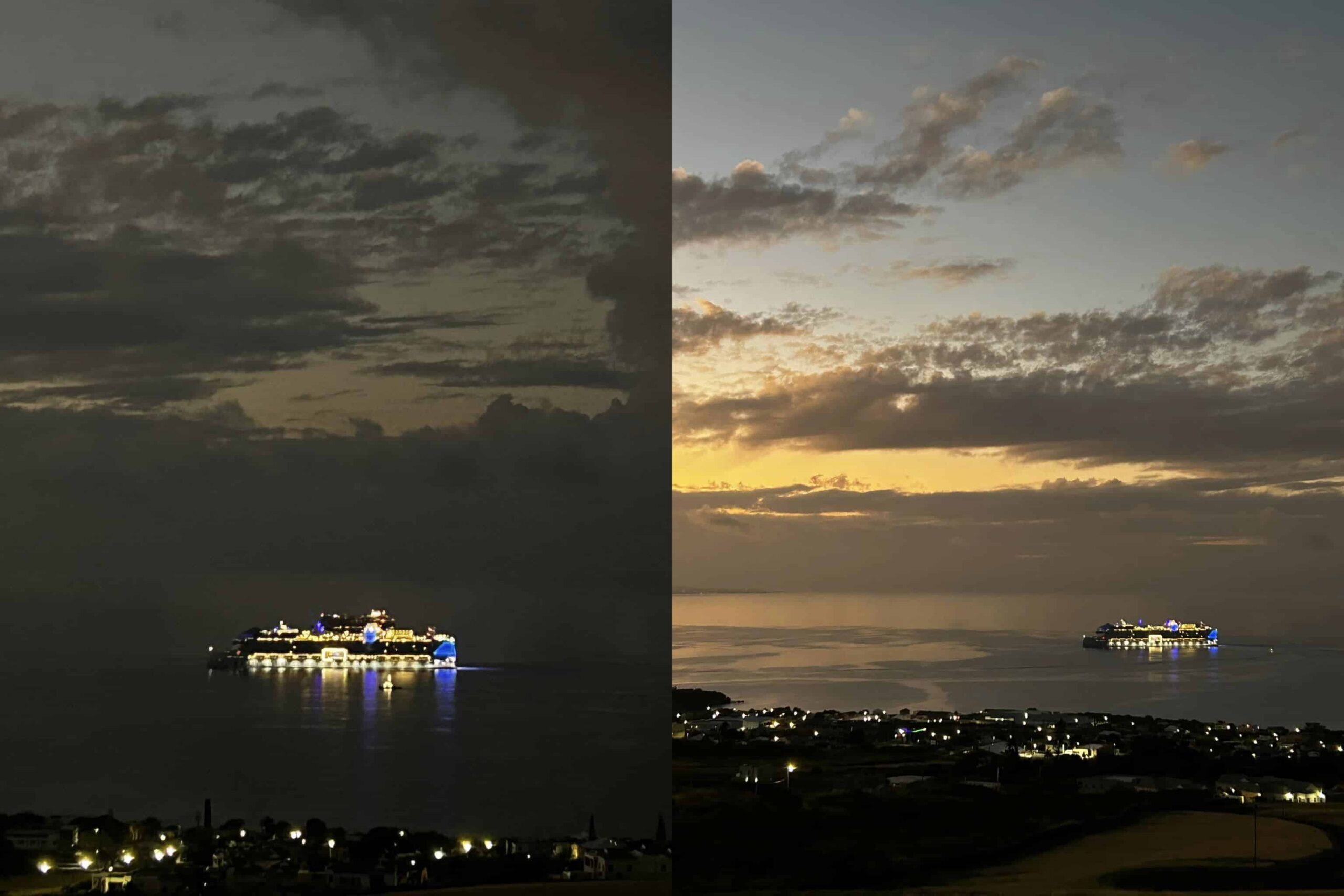 Icon of the Seas arrives in St Kitts. (Credits: Terrance Drew, Facebook)