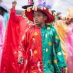 Bwa Bwa, the stilt walkers, credits to discover Dominica Facebook Page