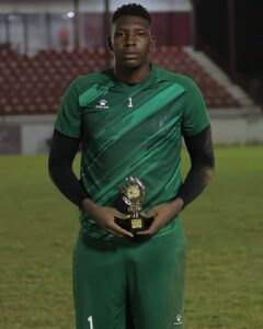 Jabari Burce became Sportsmax Man of the match. Picture Credits: Fb accounts