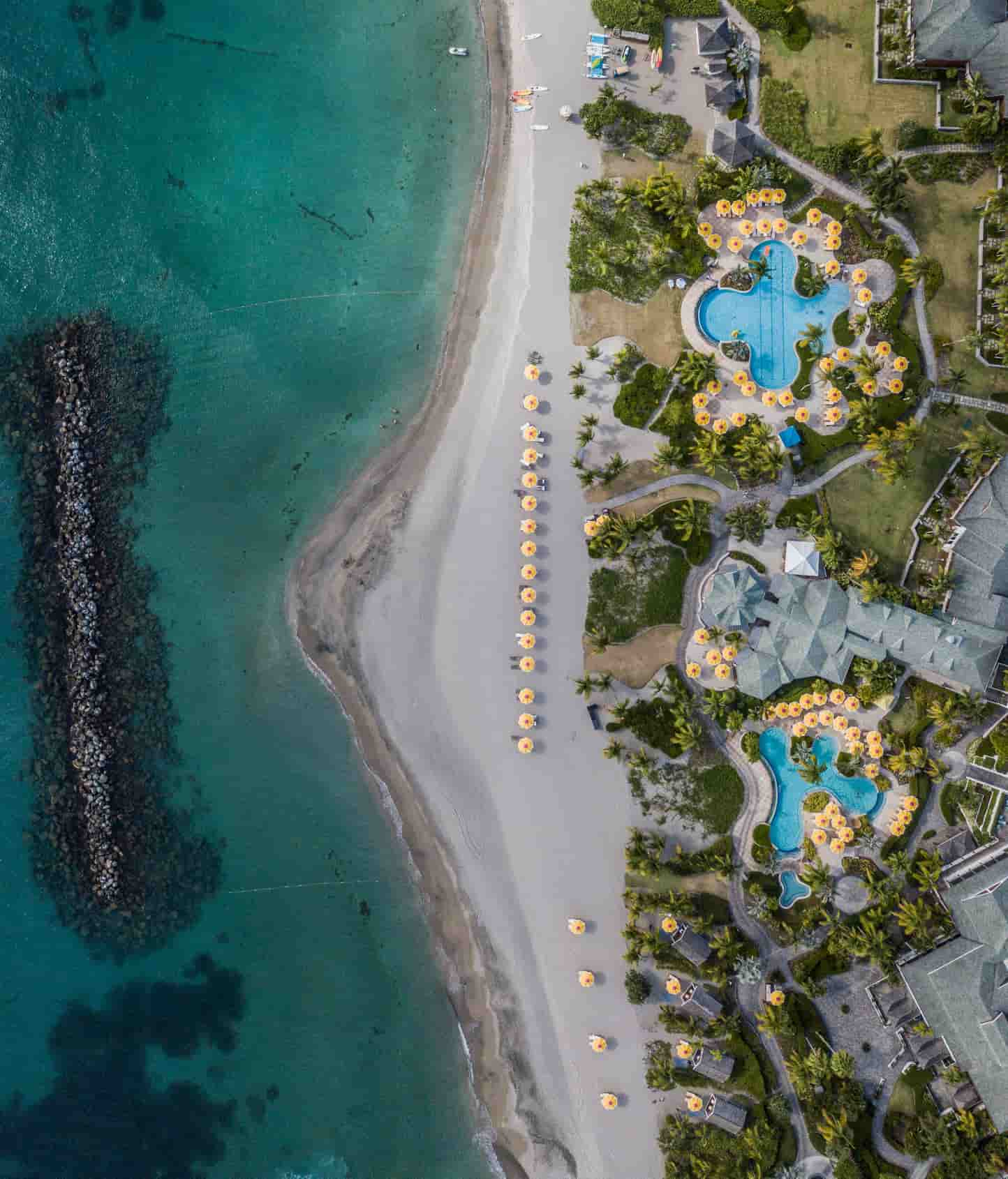 In picture: Four Seasons Resort, Nevis, West Indies. (Credits: Robert Michael Poole, Facebook)