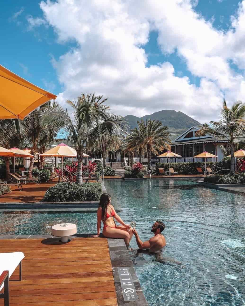 Four Season Resort, Nevis, a paradise for lovers. (Credits: Nevis Tourism Authority, Facebook)