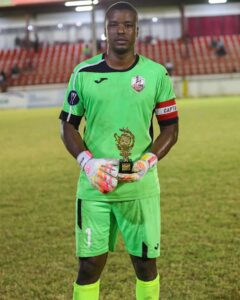 Marvin Phillip was given the Sportsmax Man of the Match. Picture Credits: Fb accounts