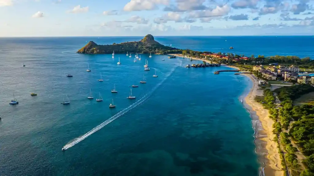 A beautifully captured landscape of Saint Lucia. (Credits: Saint Lucia Tourism Authority, Facebook)