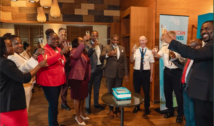 St Kitts and Nevis celebrates 20 successful years of collaboration with American Airlines