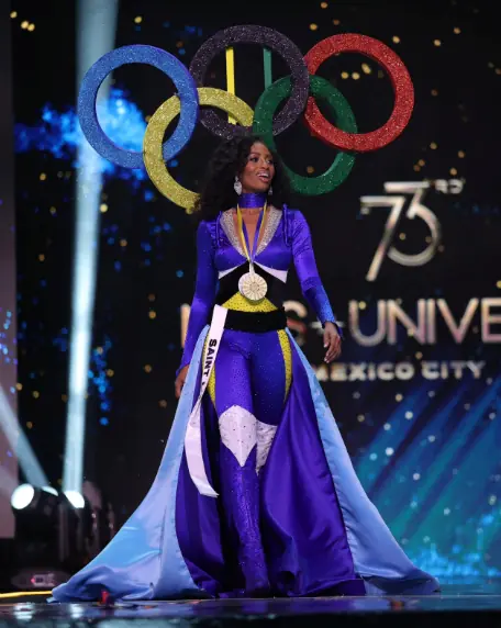 Skye Faucher trolled for disrespecting Saint Lucia’s Flag at Miss Universe Pageant